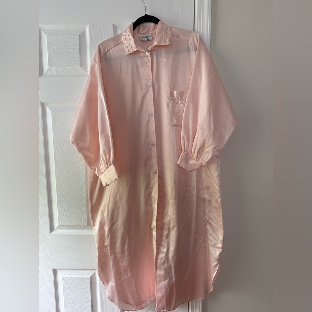 Miss Dior night gown/ robe. Vintage.